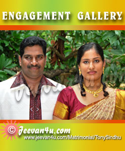 Tony Sindhu Engagement Pictures